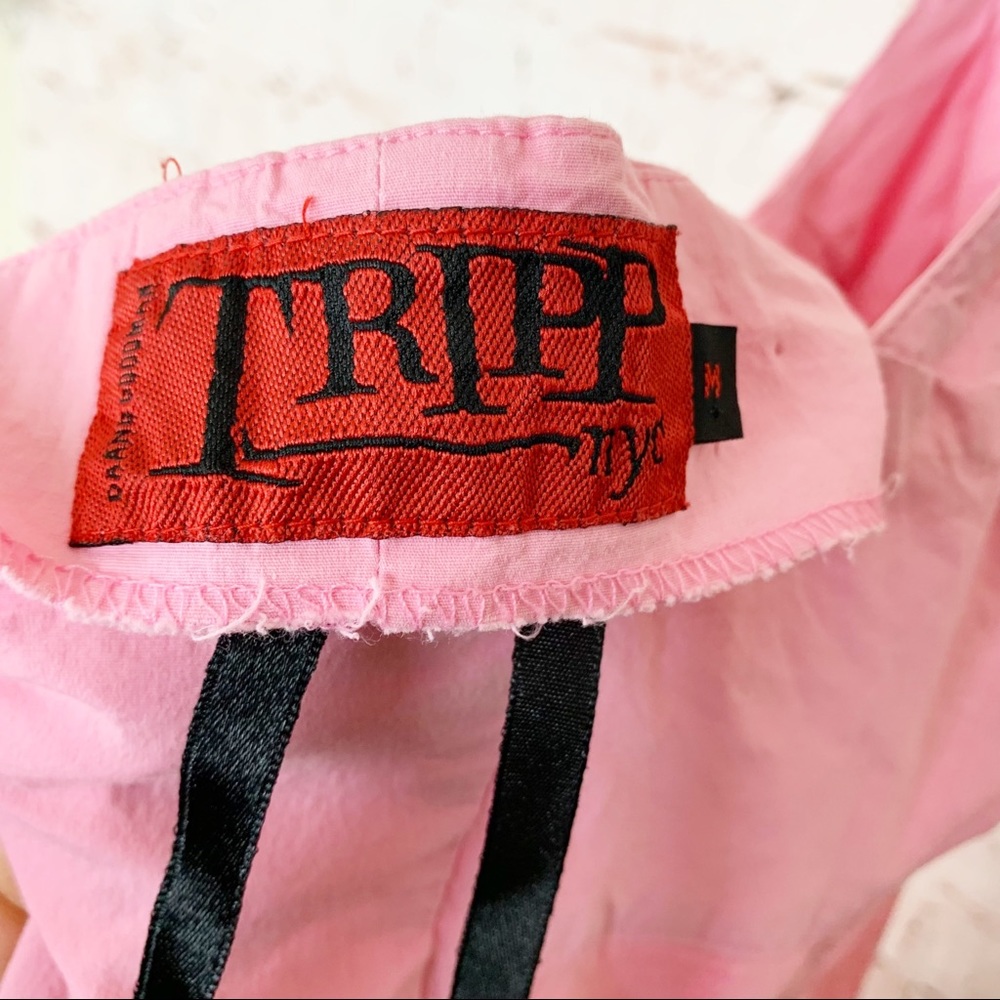 Tripp NYC Pink Rockabilly Dress Size Medium - Picture 7 of 8
